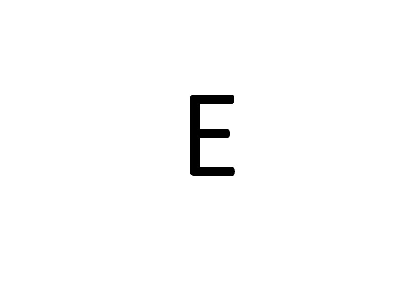 E