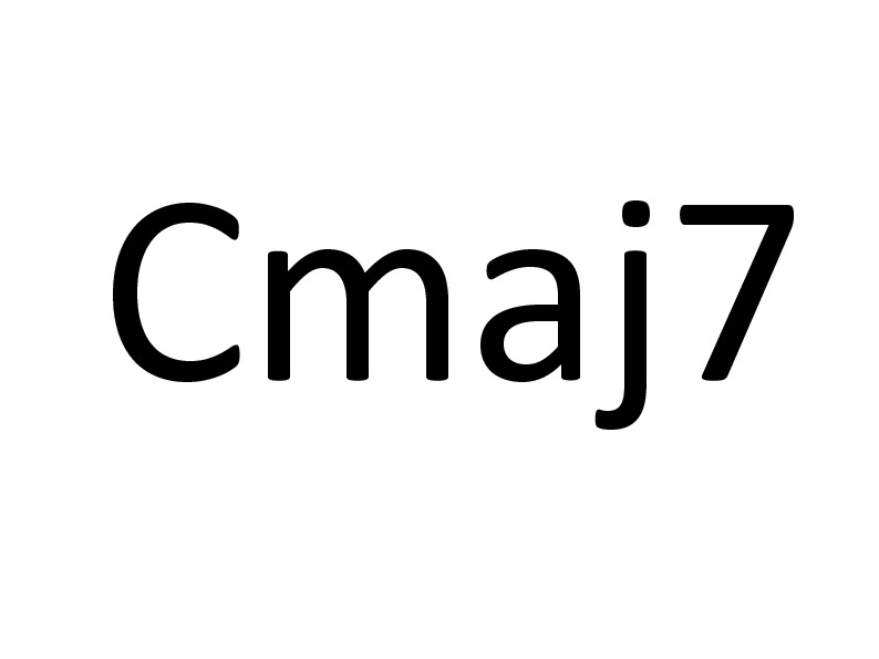 Cmaj7